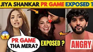 OMG🤯! Jiya Shankar FAKE PR Exposed ? 😱 Fukra Insaan and Jiya Shankar Relationship ?