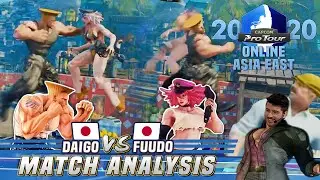 SFV CE Match Analysis: CPT Online Asia East 1 GF - Daigo (Guile) vs. Fuudo (Poison)