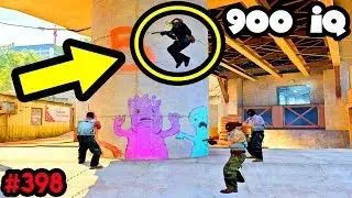 900 IQ PIXEL BOOST! - CS:GO BEST ODDSHOTS #398