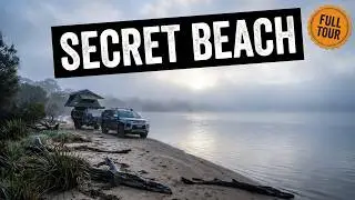 Solo Winter Beach Camping without the Beach