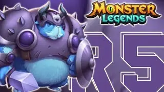 STALWART LEVEL 150 - BATTLE PASS TANK MYTHIC | BEST SKILLS &  COMBAT - MONSTER LEGENDS