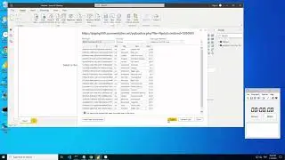 A comparison of loading into the Power Query Web Control