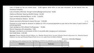 all answers Paper Code : 52411101 Financial Accounting B.Com (Programme)/CBCS