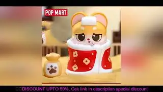 POP MART Original Good Luck Tallor Shop Series Blind Box Toys Mystery Box Mistery Caixa Action Figur