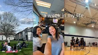 week in my life at emory university | studying, photography gig, interviews, friends