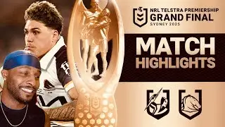 2025 NRL Match Highlights | Storm v Broncos | Grand Final Reaction!