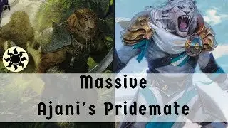 MTG Arena | Massive Ajani's Pridemate ( Ajani, Adversary Of Tyrants ) | Deck Of The Day