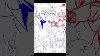 Drawing the Belmont Family | Castlevania #castlevania #art #drawing