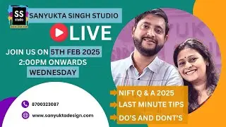 NIFT 2025 Q & A Session with Last minute Tips AND DO'S DONT'S