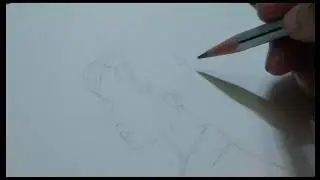 Hi everyone🤗 | Chinese girl pencil sketch draw 🖌| valo lagle like comment korben |#chinesegirls 