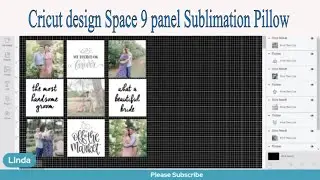 Lets Design a Sublimation Pillow cover  Cricut Design Space