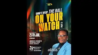 Don't Drop The Ball On Your Watch - Part 3