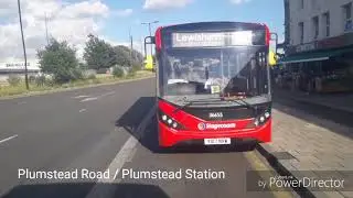 FULL VISUAL: 244 Abbey Wood - Queen Elizabeth Hospital (Go Ahead) | SE60 YX60FSS |
