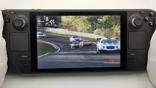 Steam Deck Gameplay - Project Cars 2 + 40Hz Mode - SteamOS