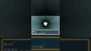 Horsea evolution in Pokemon FireRed and LeafGreen #Pokemon #Shorts