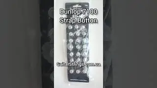 Dunlop 7100 Strap Button #guitarstrings #dunlop #dunlopstrap