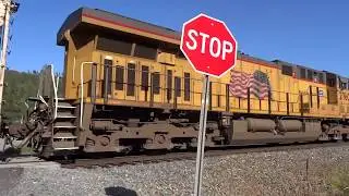 CP,UP,UP On CP 569 (crude oil) West at Caithness,B.C