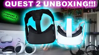 Unboxing my NEW Quest 2!!! Compare and Contrast to Oculus Quest 1