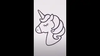 Drawing Lesson for KIDS: Sparkle Unicorn 🦄 🌟