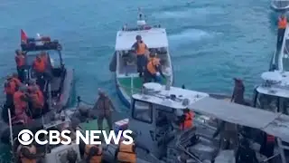 Video shows South China Sea confrontation involving China, Philippines