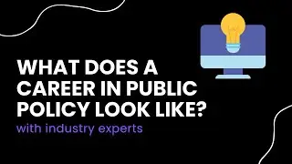 Policy Planetarium: What does a career in Policy look like?