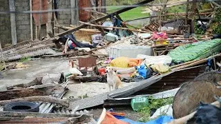 Typhoon Rolly Aftermath Naga City Bicol Philippines 1 of 2