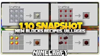 New Blocks in Minecraft 1.10 FrostBurn | NEW RECIPES, NEW VILLAGES (1.10 Update)