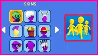 Unlocked New Characters Join And Clash 3D - Unlocked All Foreign Cities and Flags
