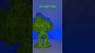 THINGZ THAT GO BUMP IN THE NIGHT: the slimey thing #shorts #monsters #slime #minifigures