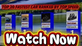 🚀 Top 20 Fastest Cars in the World 2025 &ndash; Insane Speed You Won&rsquo;t Believe!