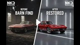 ASMR Car Restoration 1967 Chevrolet Corvette Sting Ray (C2)  Full Rebuild