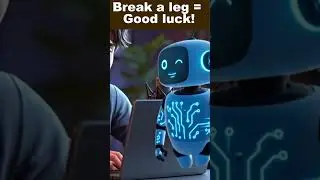 BREAK A LEG?! 🤯 Misunderstands! #aihumor #robot #funnyai #comedyshorts #robothumor
