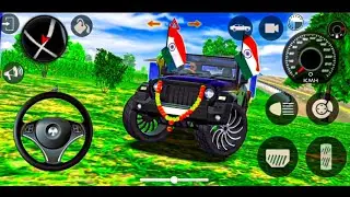 Modified Mahindra Thar😈Games:Indian Black Thar (Gadi Wala Games) Car Game Android Game - #2026