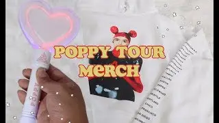 Poppy Tour Merch Haul ‧͙⁺˚*･༓☾