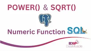 POWER() & SQRT() | Scalar Numeric Functions in SQL