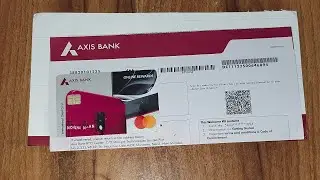 Axis Bank Debit Card Unboxing 2026 | Axis Bank welcome kit unboxing 2026 | Axis Online Account Kit 