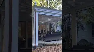 Operable Roof Pergola #shorts