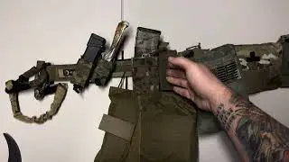Carrying Gas Mask w/ Battle Belt