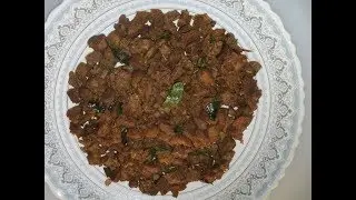 Spicy Soya Chunk Potato Fry / soya chunks how to cook - Kitchen Recipe Episode : 34