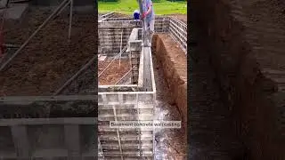 basement concrete wall