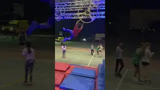 Ninja Warrior Kid Obstacle Course