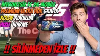 OYUNCU+MENAJER KARİYERLİ İNTERNETSİZ FIFA 26&trade; MOBİLE KURULUMU | GrimForce