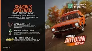 Forza Horizon 4 - Autumn Season Change (December 27) [4K]