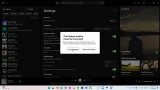 How to enable Spotify&rsquo;s lossless feature for the best audio streaming quality.