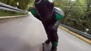 Downhill Longboarding with James Kelly (full camera run)!