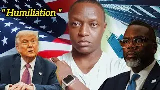 Президент Трамп опозорил мэра Чикаго Брэндона Джонсона и его друзей в прямом эфире национального ...