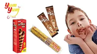 Unwrapping Interesting Choco Snacks - Hugs Big Ben cone, JB Chocolate Coins, Go Choco Rollz #ASMR