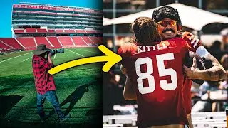 I became an NFL sideline photographer for a week