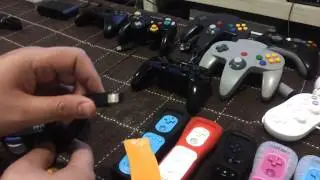 Limpiando conector de control de GameCube