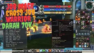 RECOMMENDED JOB MAGE ! MAGE CROOS JOB WARRIOR ! BIKIN LAWAN TIDUR!! RF WARDEN CAP 63 FULL PVP